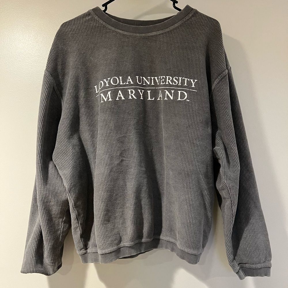 Loyola University MD Corduroy Crewneck